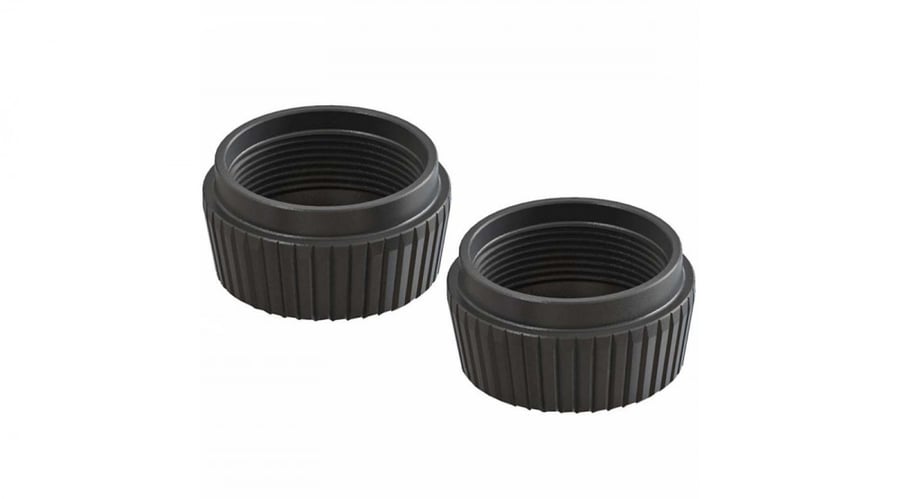 Shock Cap Lower Aluminum, Black (2): 6S ARAC8967 OR AR330513
