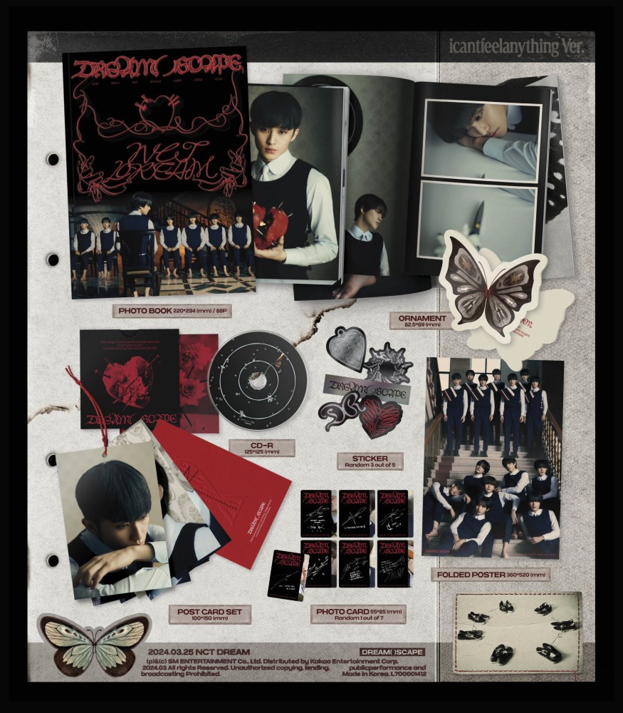 NCT Dream album - DREAM( )SCAPE photo book version