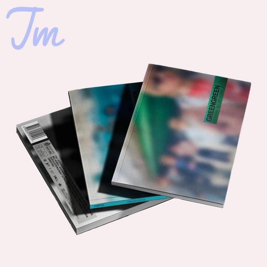 CORTIS album - GREENGREEN version of the photobook