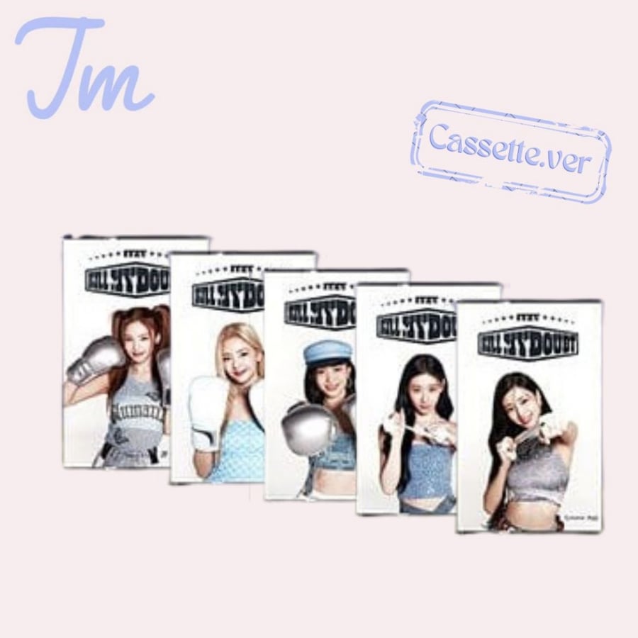 Itzy album - KILL MY DOUBT cassette version