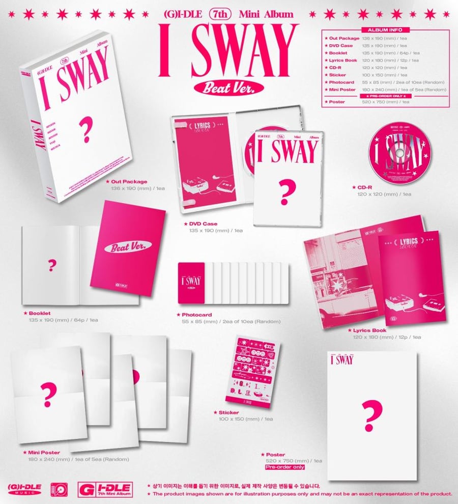 G-idle album - G-idle - I Sway version