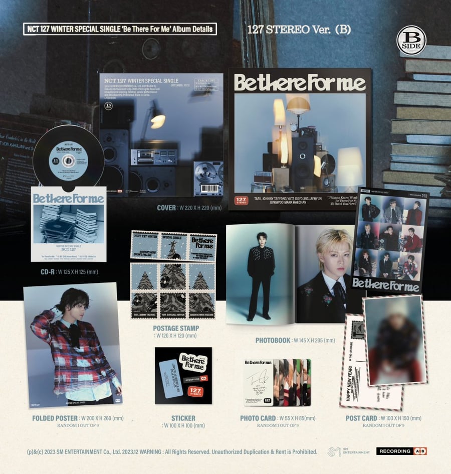 NCT album - Be There for Me photo book version