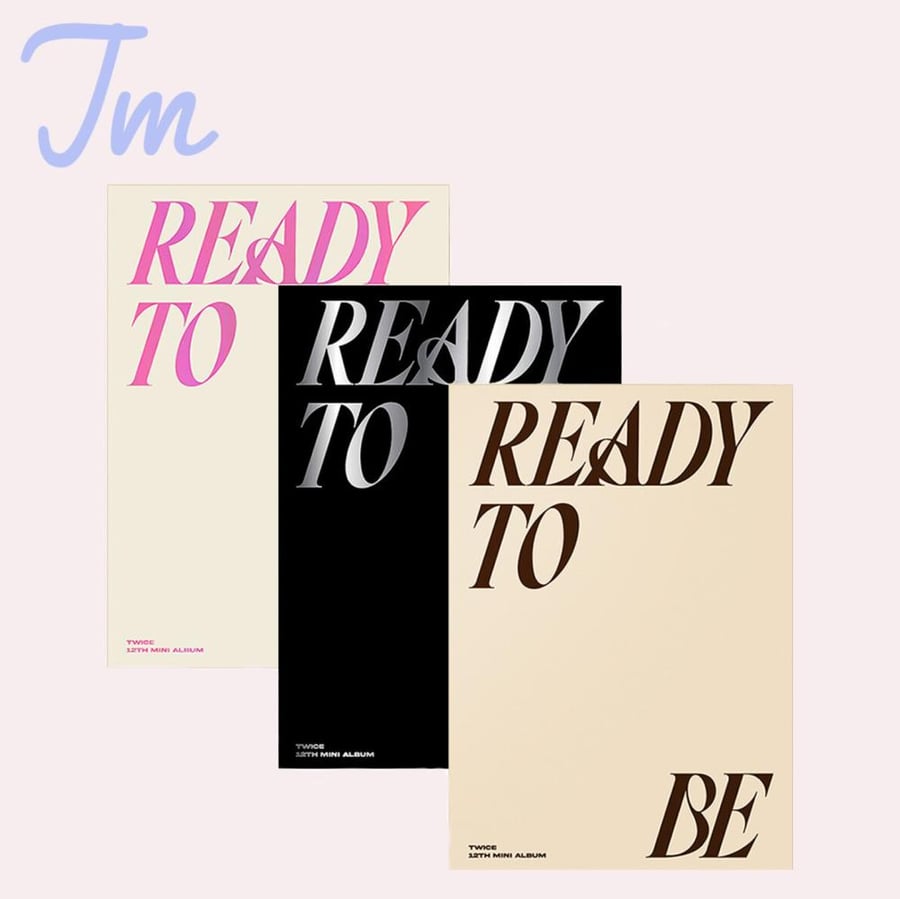 البوم twice توايس - READY TO BE السيت