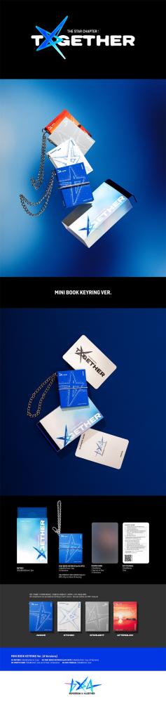 البوم txt تمورو باي توقيذر - The Star Chapter: TOGETHER نسخة book keyring