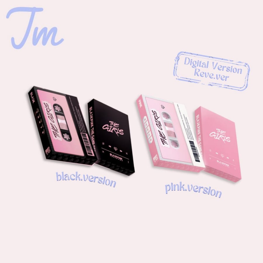 Blackpink album - The Game cassette version