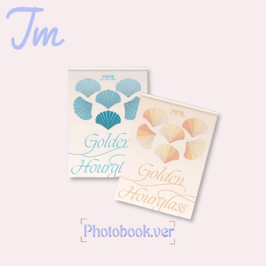 Oh My Girl album - Golden Hourglass version photobook