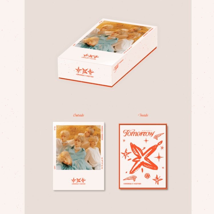 TXT album Tomorrow Bye Together - minisode 3: TOMORROW version of the kit