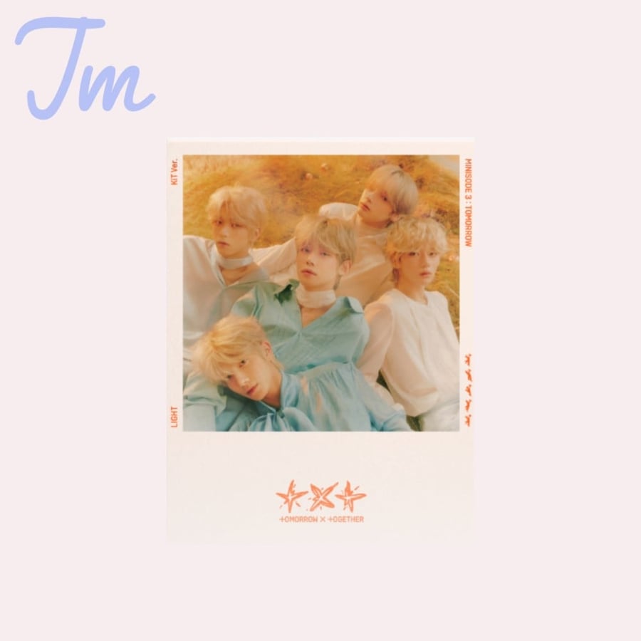 TXT album Tomorrow Bye Together - minisode 3: TOMORROW version of the kit