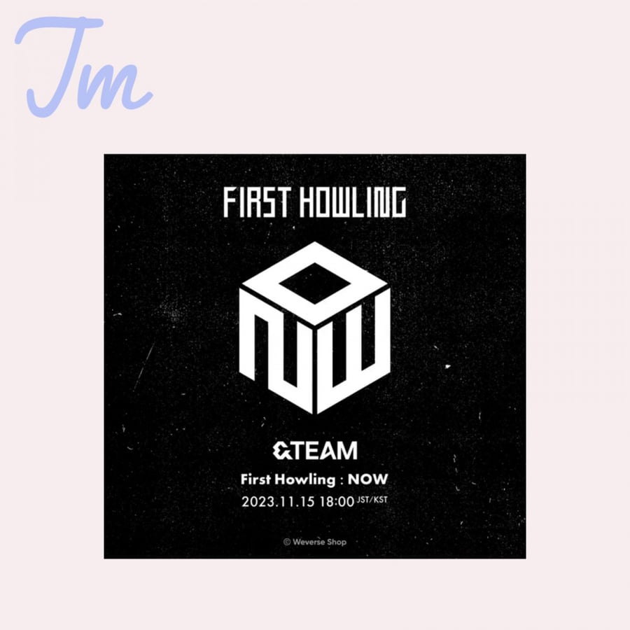 البوم &team اندتيم - first howling : now نسخة ستاندرد