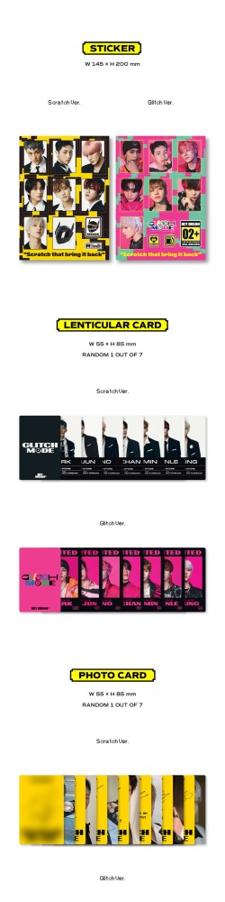 NCT Uncensored Album - Glitch Mode Photo Book Version