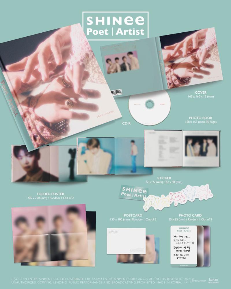 Shinee album - Poet version photobook