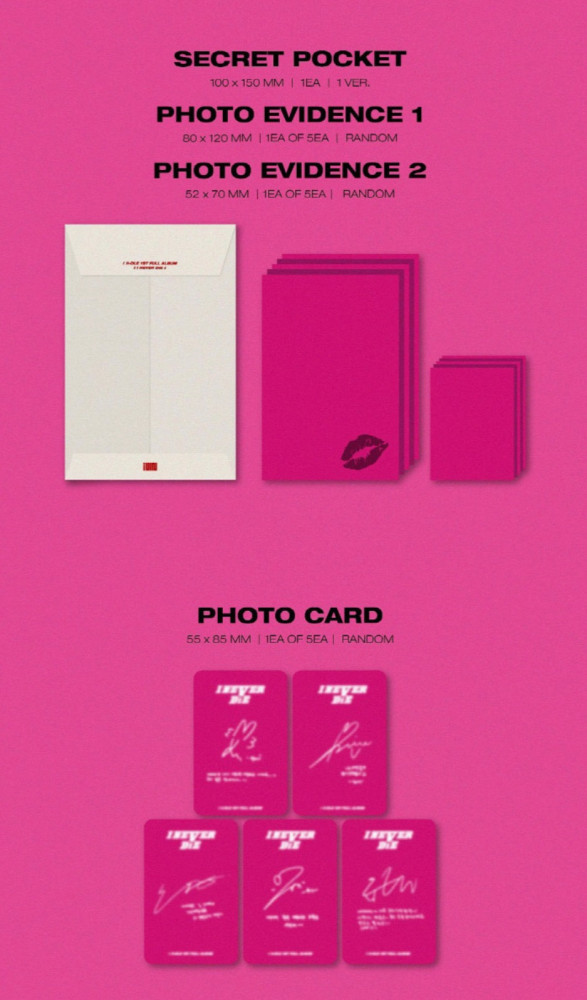 G-Idle Album - I NEVER DIE version