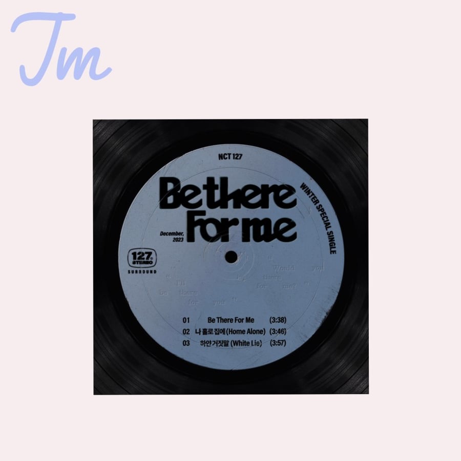 NCT album - Be There for Me photo book version