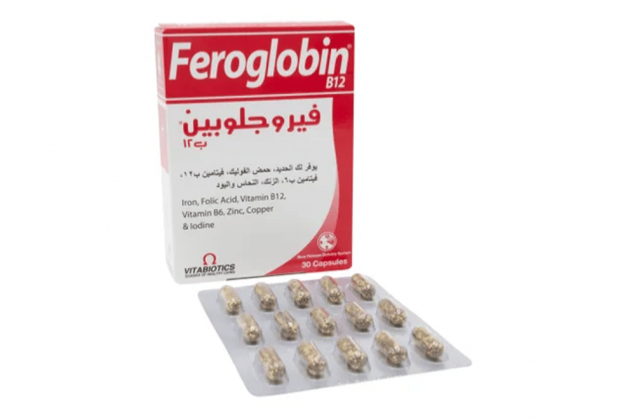 Feroglobulin - Iron tablets and vitamin B12