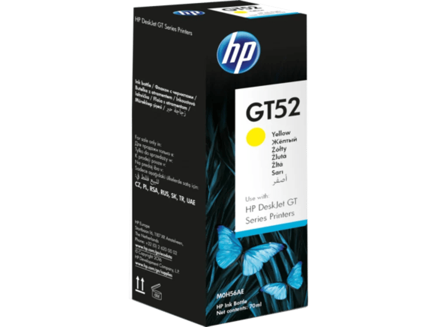طقم حبر أتش بى سائل اصلي GT52 and GT53XL-SET