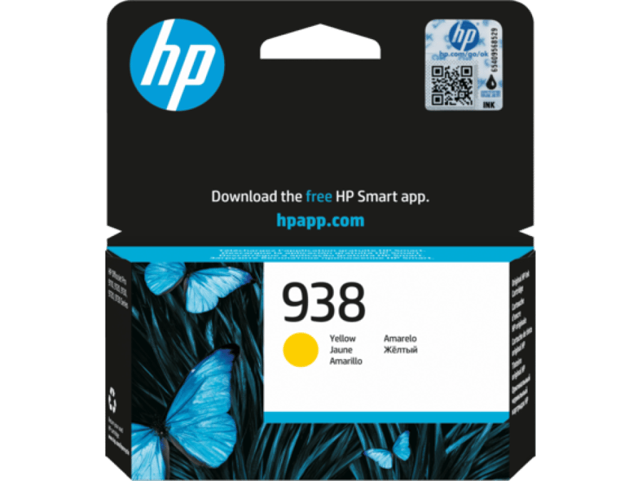 طقم حبر أتش بى أنك جيت الأصلى HP 938 (4 قطع متعدد الألوان)