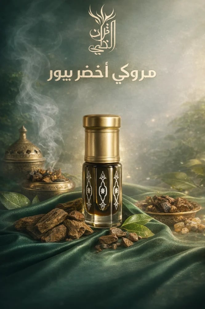 دهن مروكي اخضر