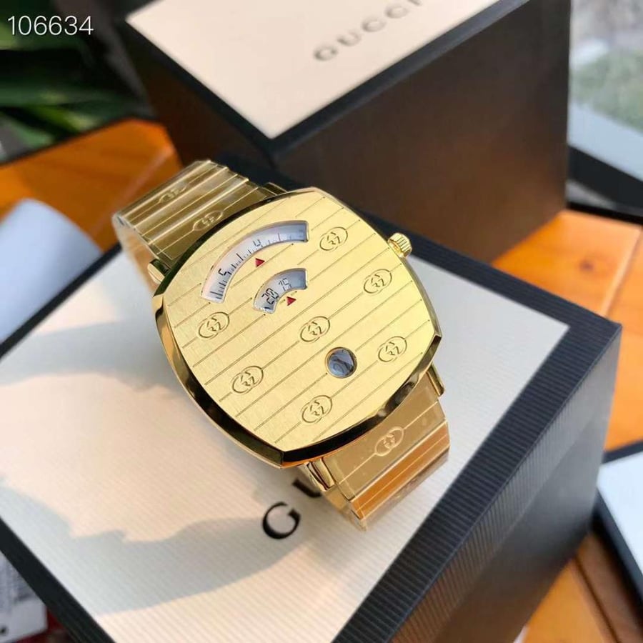 Gucci men's dashboard watch