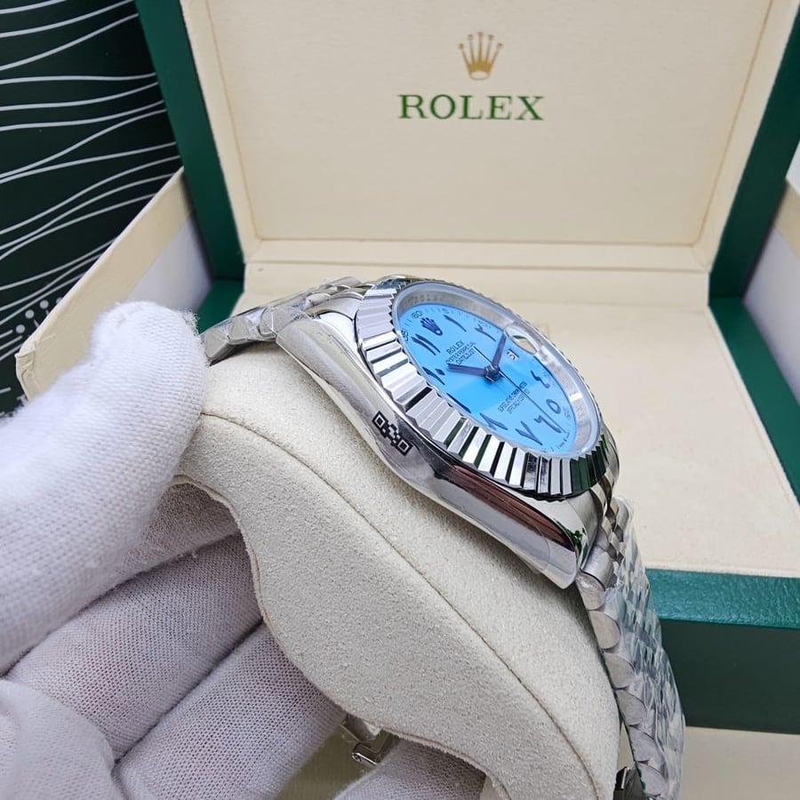 Rolex Date Just Arabic numbers