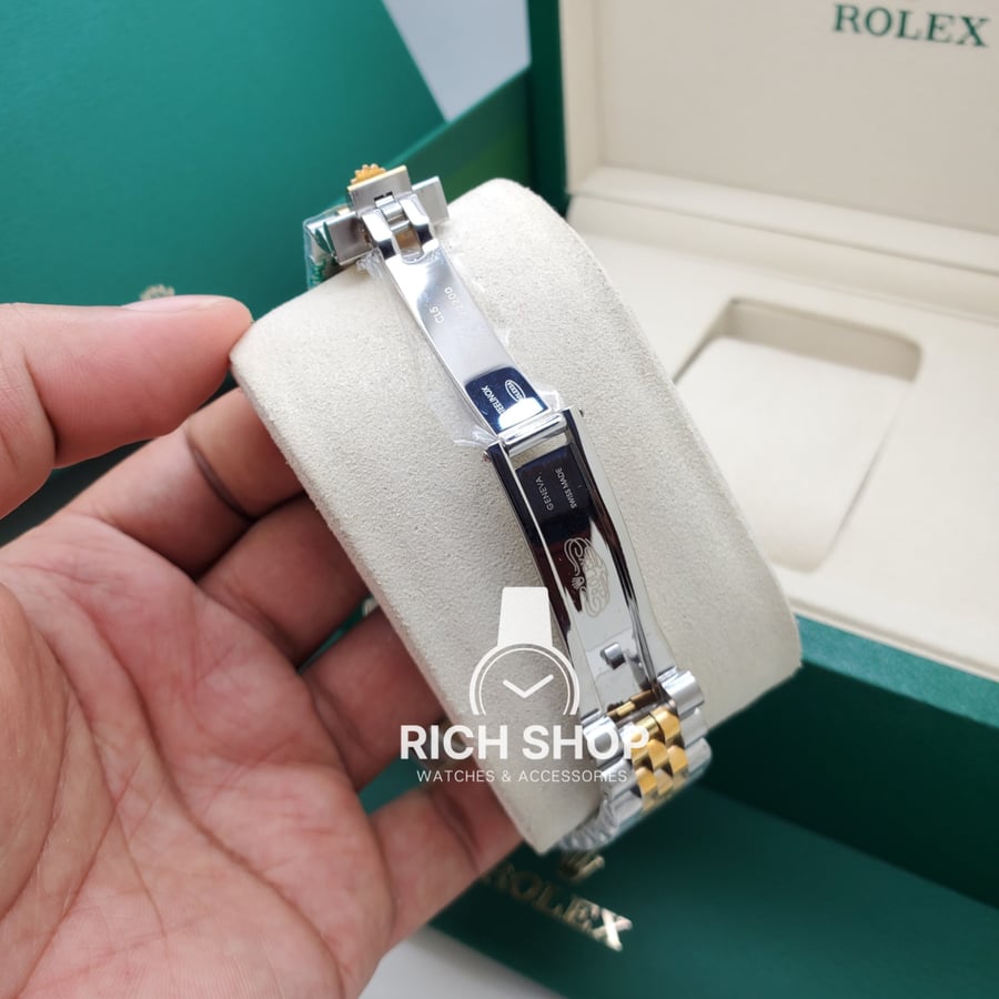 Rolex Datejust watch in the middle