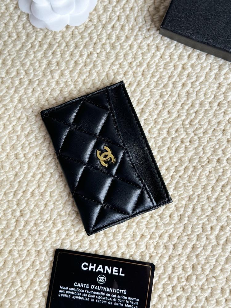 Chanel passport holder cards the most requested