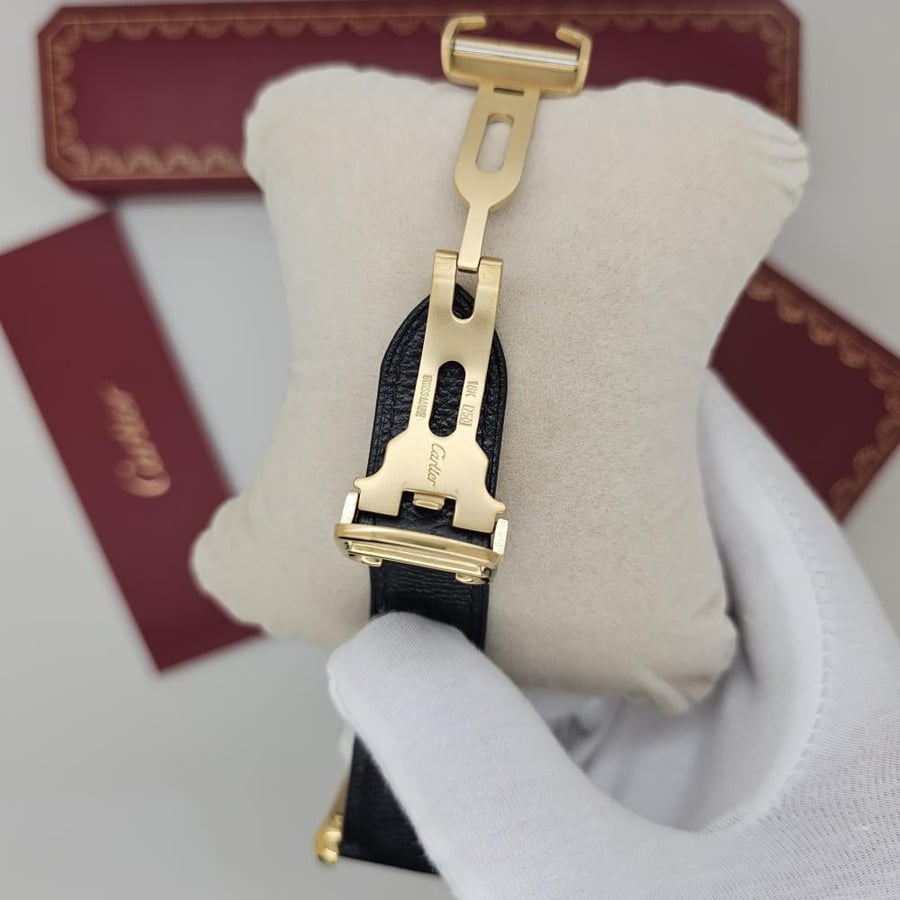 ساعة كارتير تانك جلد الأكثر شهرة