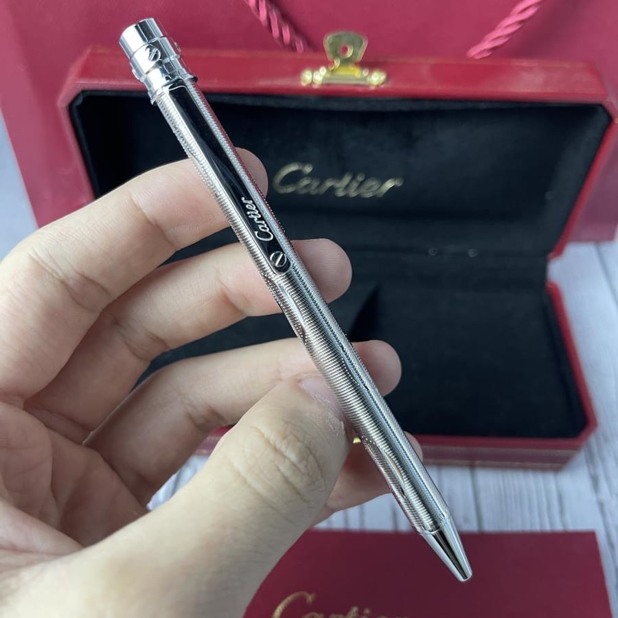 Cartier Santos pen with accessories