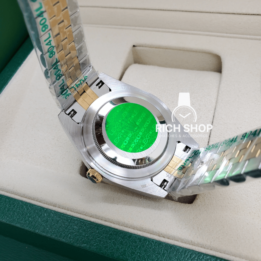 Rolex Datejust watch with Arabic numerals