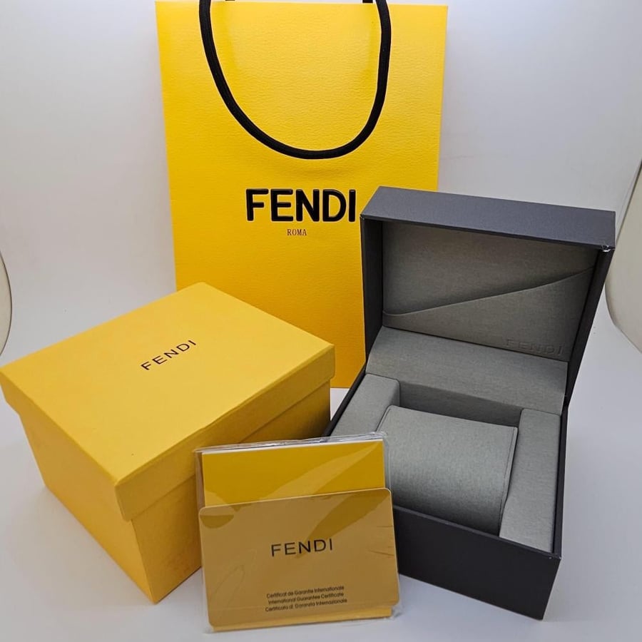 Fendi women's watch with silver and gold strap Max