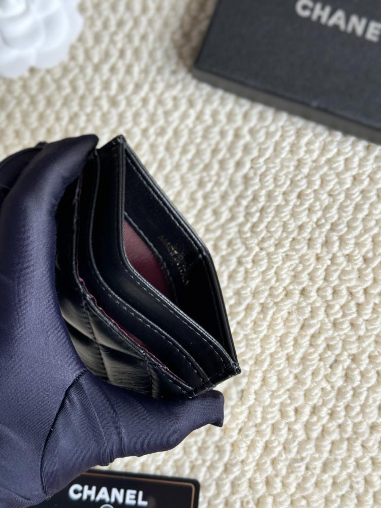 Chanel passport holder cards the most requested