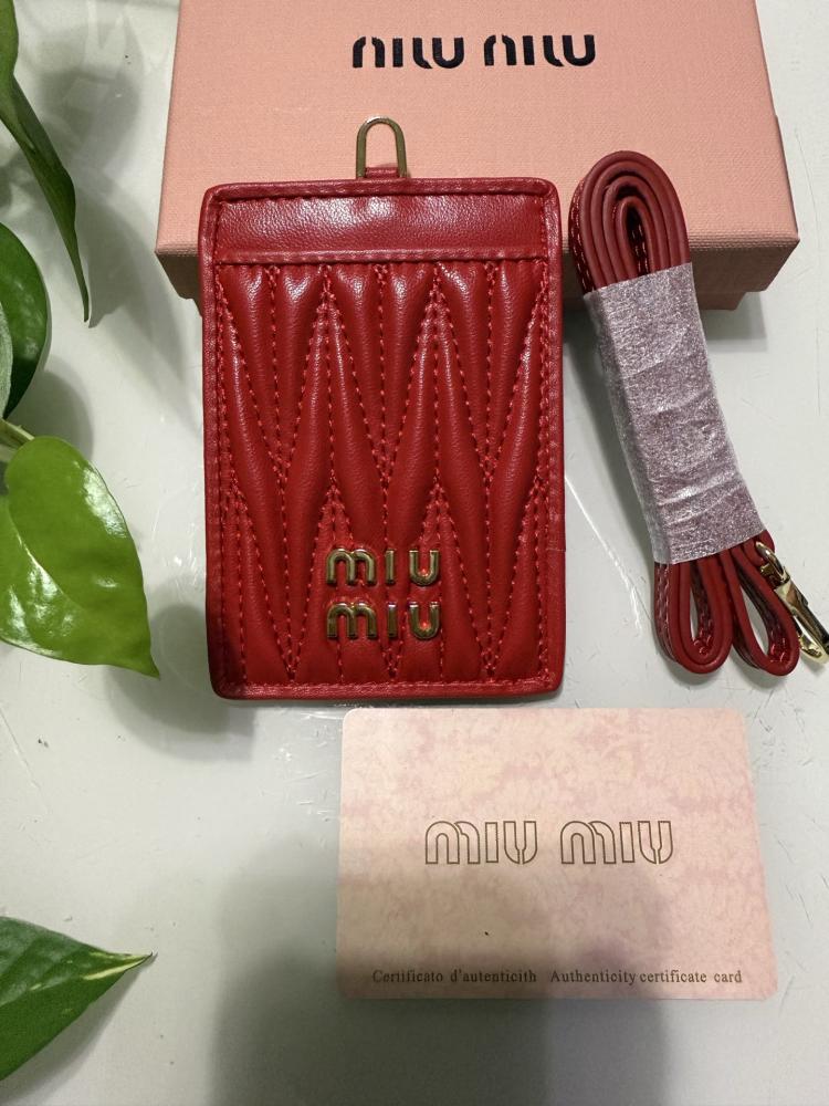 Miu Miu red card holder