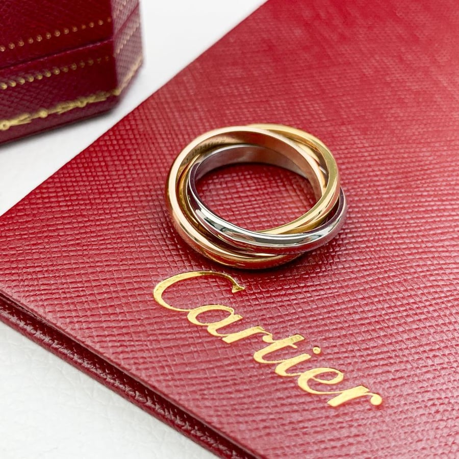 Cartier Trinity ring the most requested
