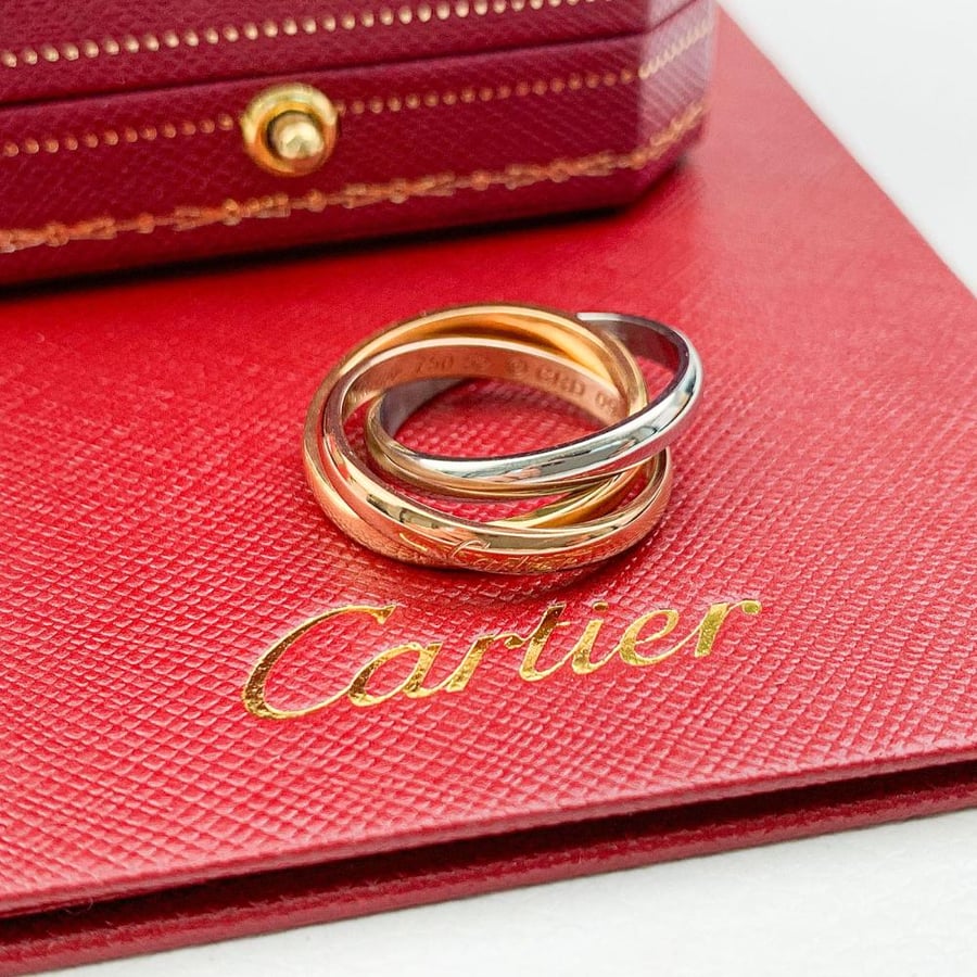 Cartier Trinity ring the most requested