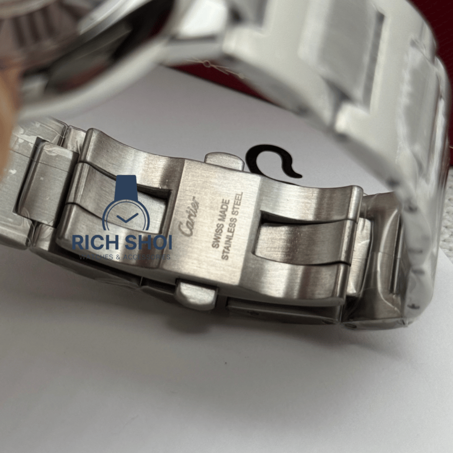 Cartier Ballon Bleu watch set and Cartier pen