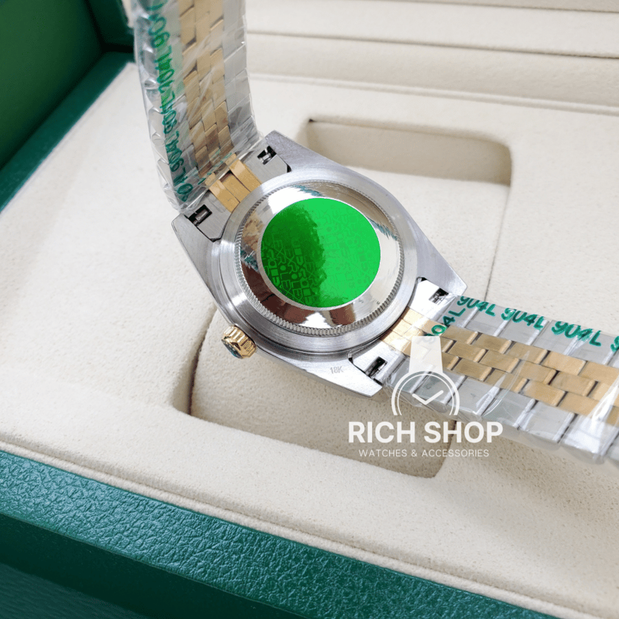 Rolex Datejust watch in the middle