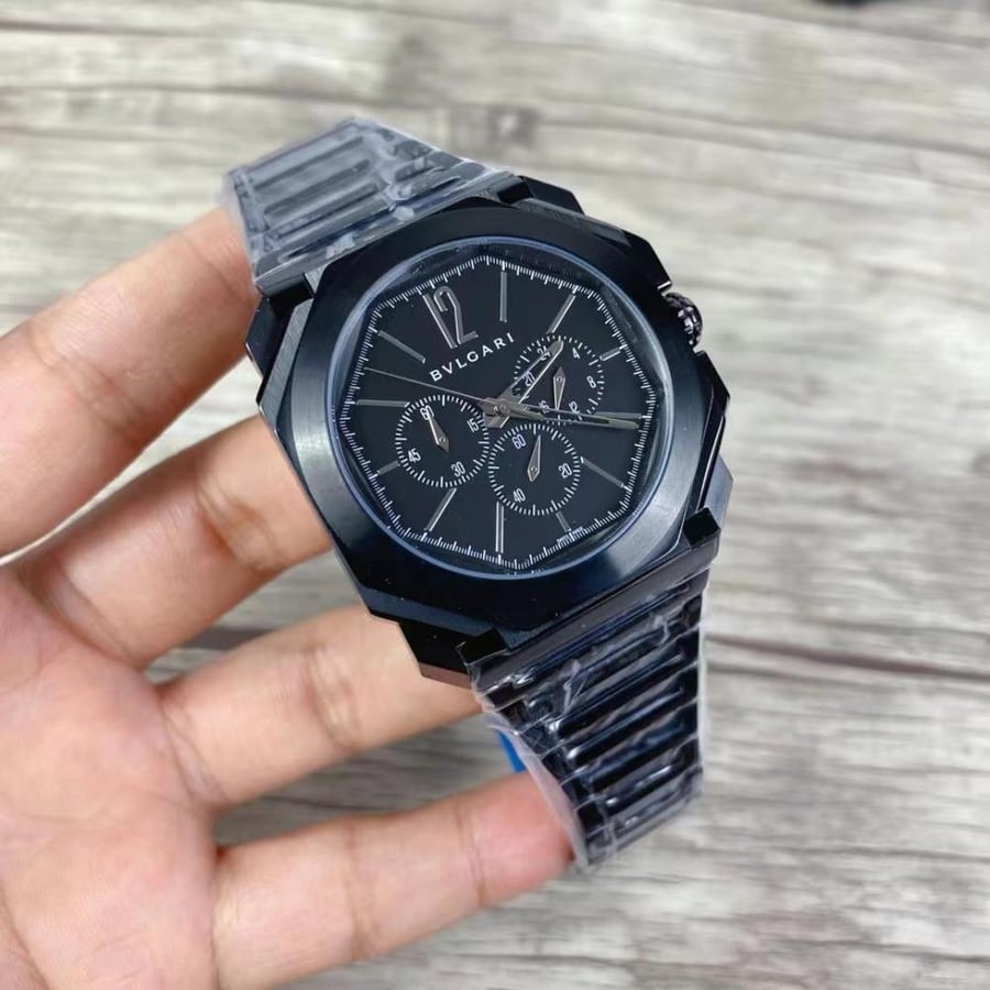 Bulgari watch chronograph