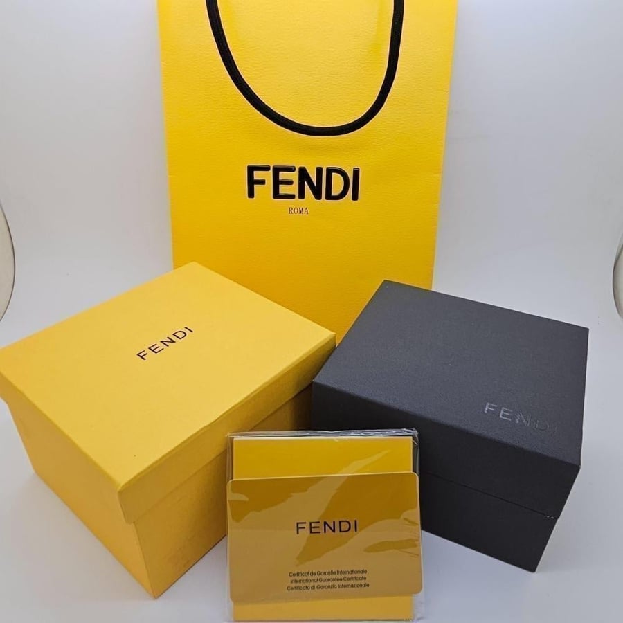 Fendi women's watch with silver and gold strap Max
