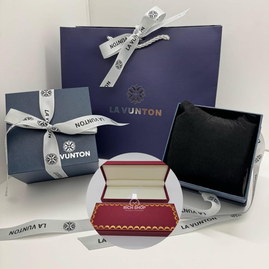 A watch set similar to Rolex with a Cartier pen