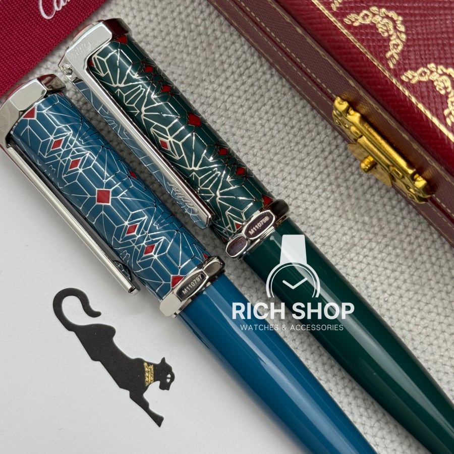 Cartier Santos Domed Pen Middle East Edition