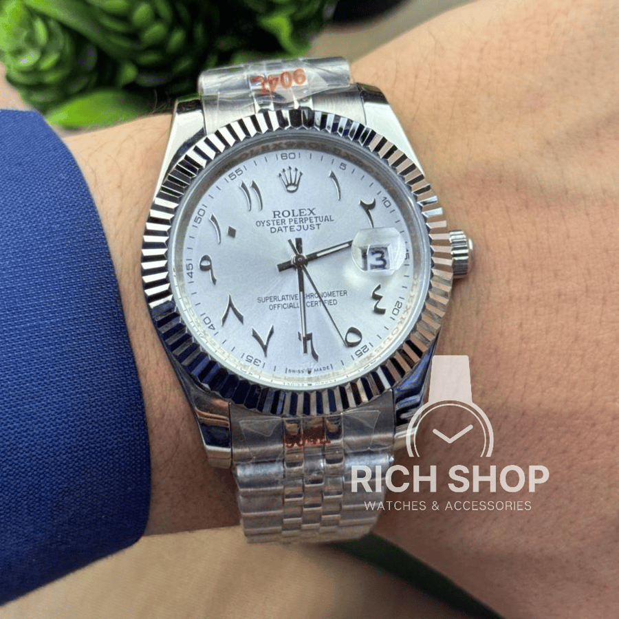 Rolex watch digest Arabic numerals