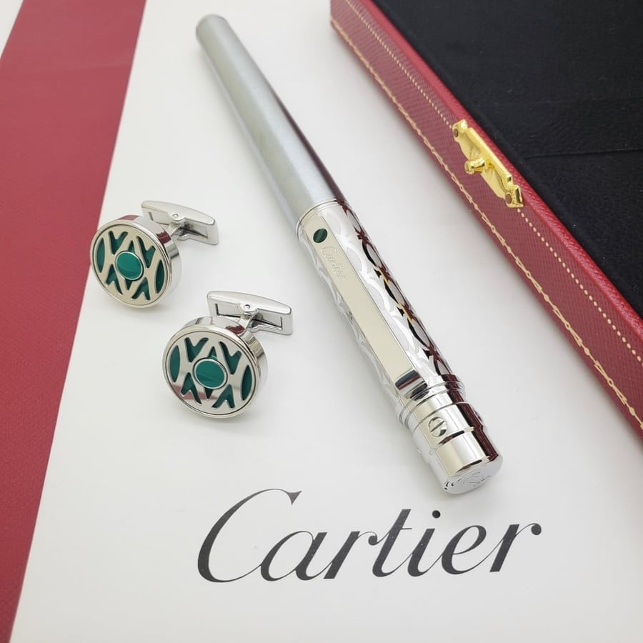 Cartier pen set with case