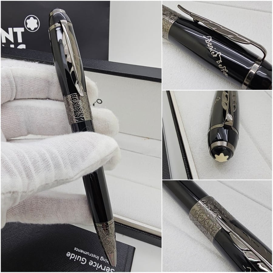 Montblanc pen, thin nib