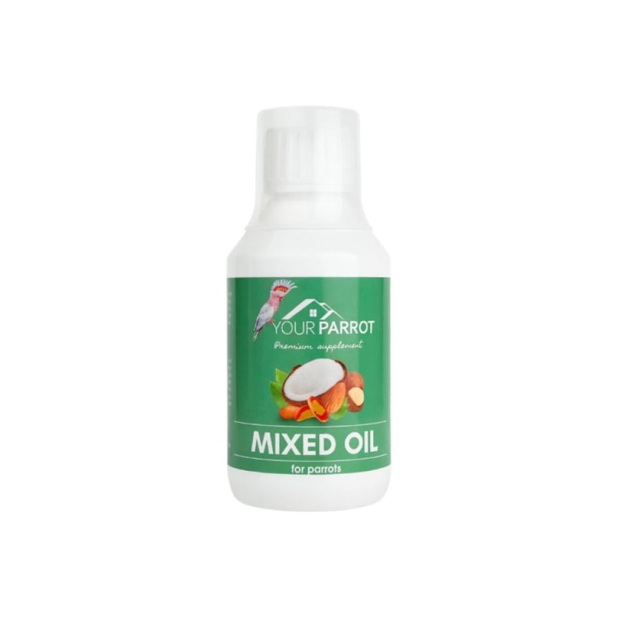 يور باروت مكمل غذائي غني بخليط من الزيوت للببغاوات 250ml