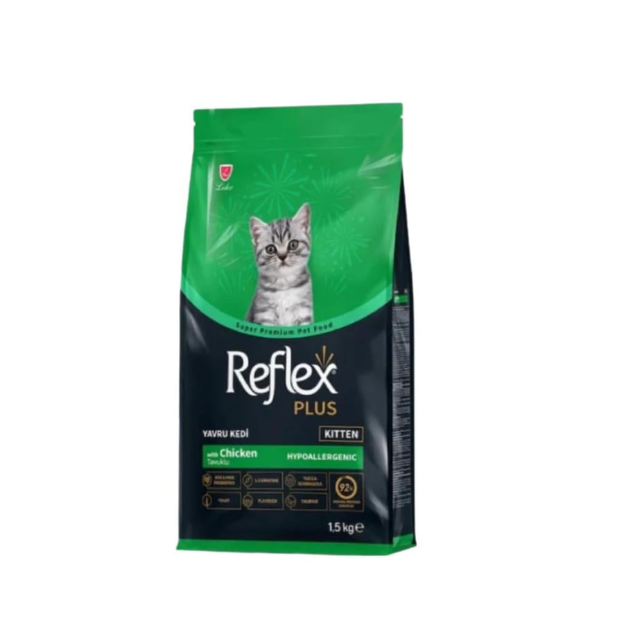ريفلكس بلس هايبوالرجينيك طعام جاف للكتن بالدجاج 1.5kg