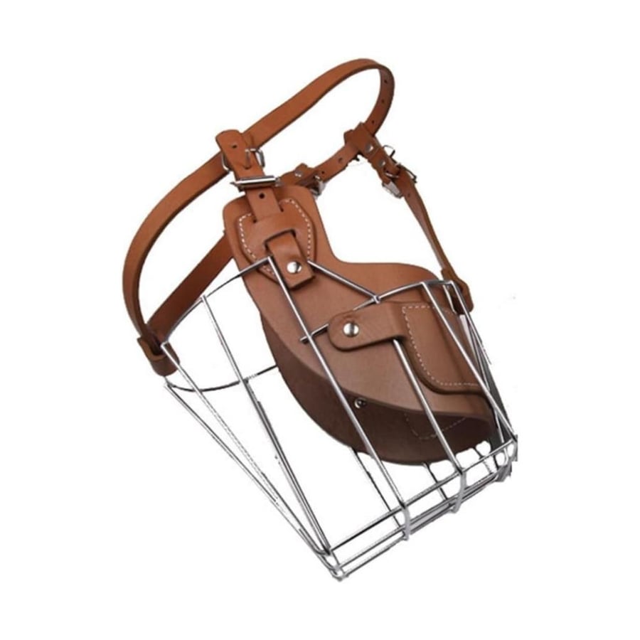 Anti-bite, anti-barking and anti-eating dog muzzle from pet and more