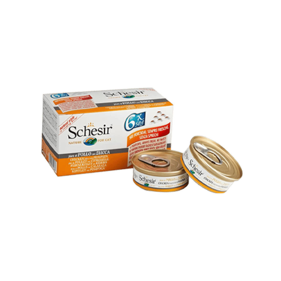 الطعام الرطب للقطط من شيزر Schesir