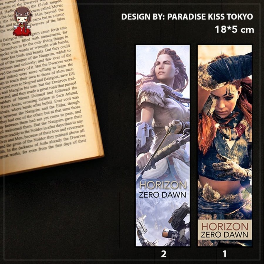 horizon zero dawn book mark