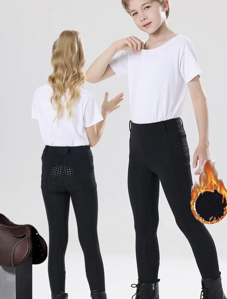 Children's riding pants (black)