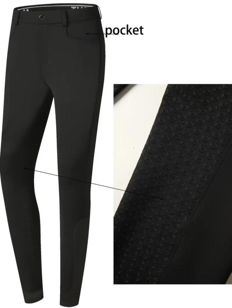 بنطلون فروسية رجالي  | Men’s equestrian pants (كحلي)