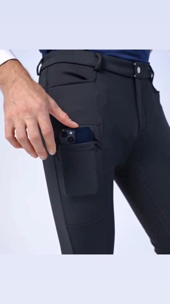 بنطلون فروسية رجالي  | Men’s equestrian pants (كحلي)